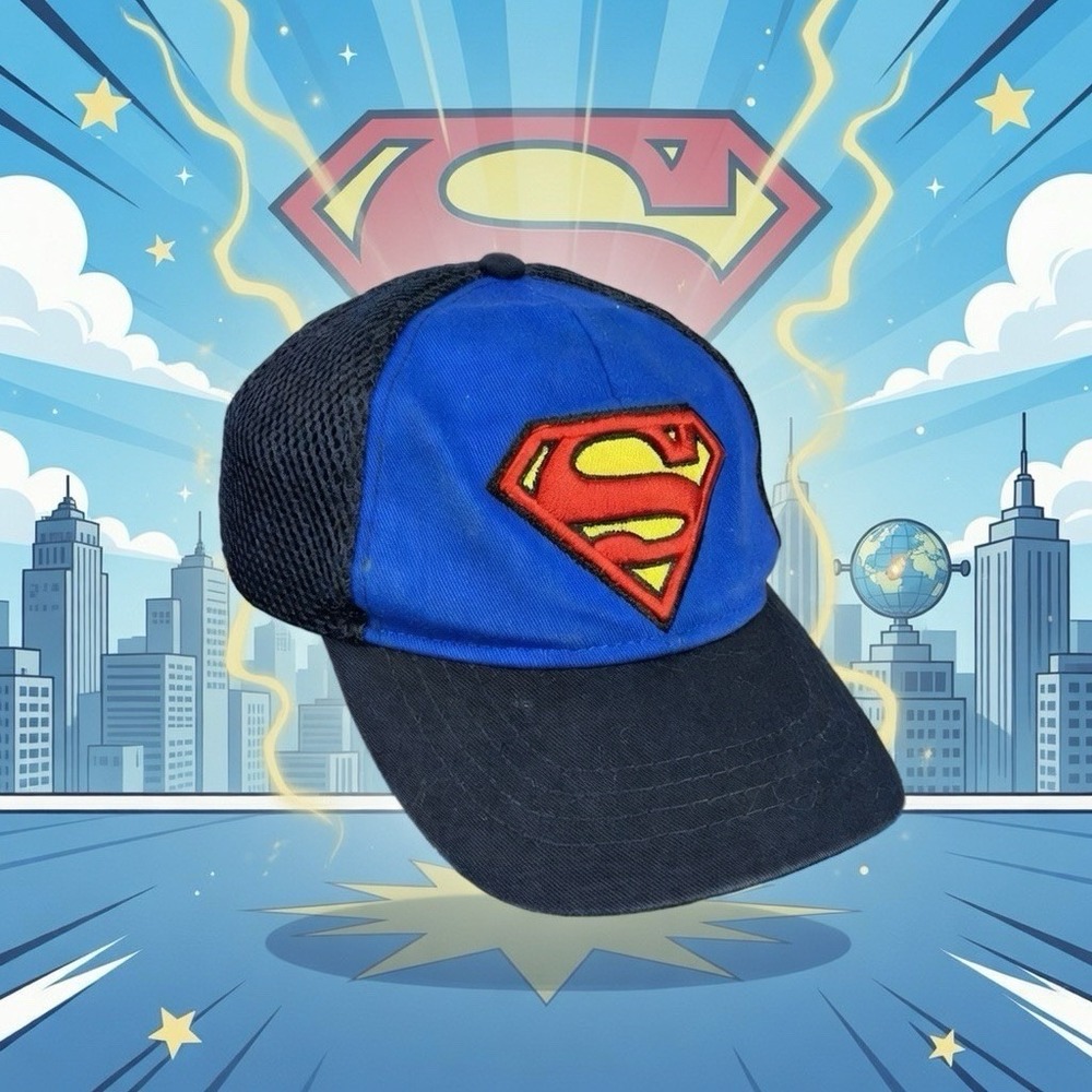 Youth Kids Superman Trucker Hat‎